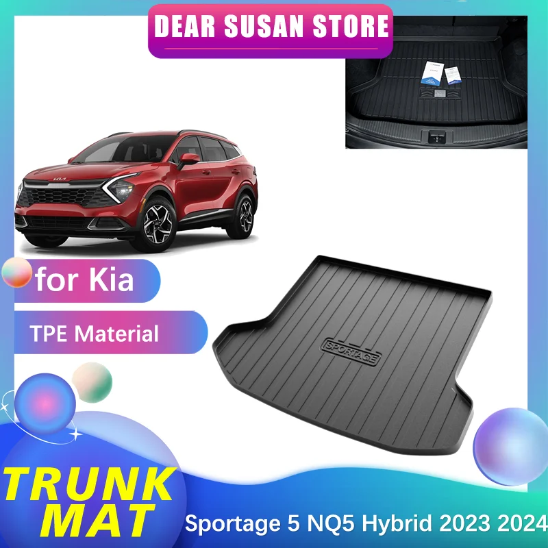 Alfombrilla Para Maletero Trasero De Coche, Bandeja Para Kia Sportage 5 Nq5 Lwb Phev Hybrid 2023
