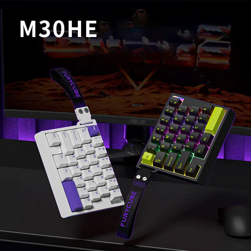 M30/68HE 8K Magnetic Axis Mechanical Keyboard – Professional E-Sports Gaming Edition Ideal for VALORANT Ultra-Fast Triggering