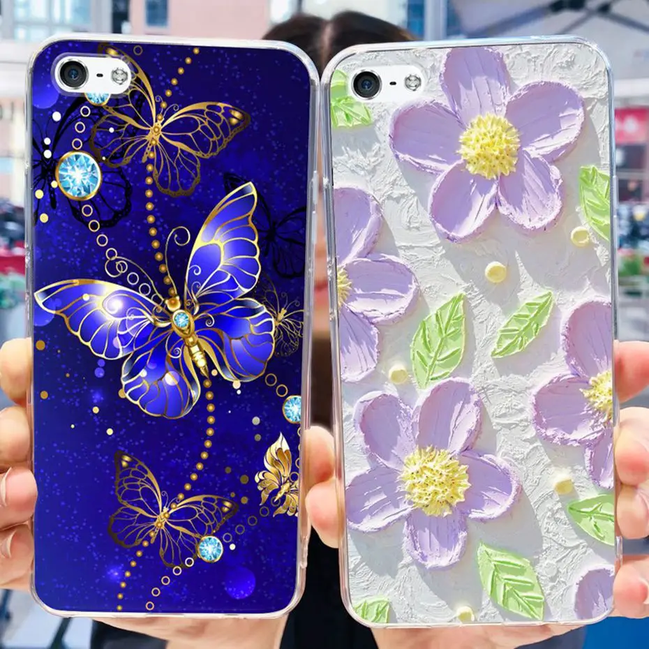 Charming Abstract Art Soft Silicone Phone Case