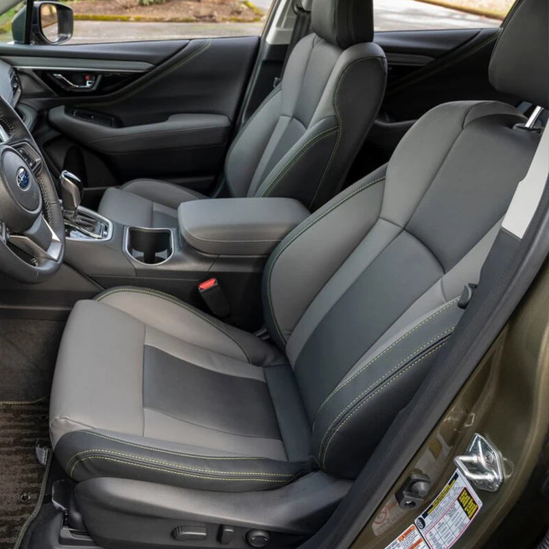 Custom Fit Car Accessories Seat Covers 5 Seat Top Quality Leather for 2005-2025 Subaru Outback