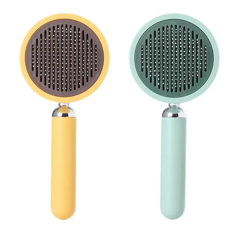 

Cat Grooming Brush Dog Grooming Brushes for Shedding and Dematting Easy to Remove Loose Undercoat Pet Massaging Tool Suitable