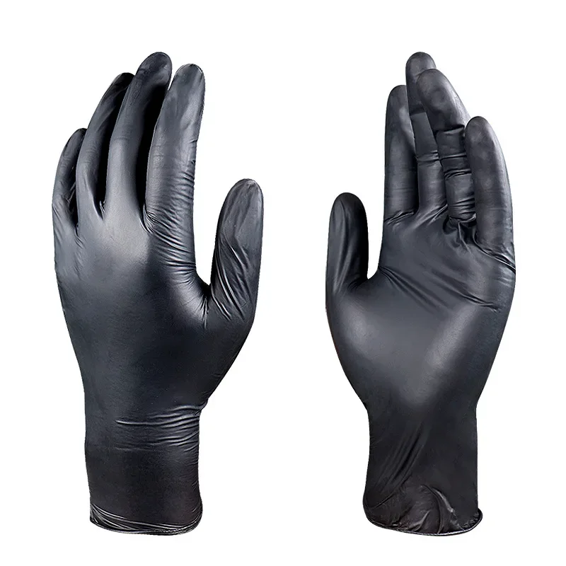 Disposable Nitrile Gloves 200PCS Latex Free Waterproof Thickened For Kitchen Cooking Housework Cleaning