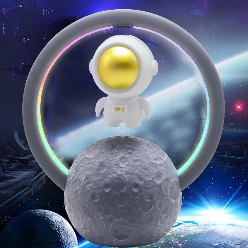 

Magnetic Levitation Bluetooth Speaker Astronaut Creative Mini Radio Outdoor Wireless Subwoofer Portable Audio 2023New Style