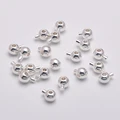 Bright silver round