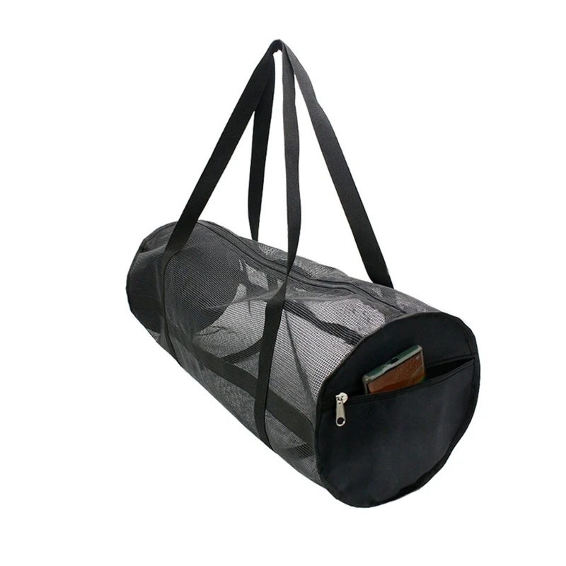 Foldable Large Capacity Mesh Duffels Gear Bag Scubas Diving Snorkeling Equipment Football Storage Bag Tear-resistant Duffels Bag 6