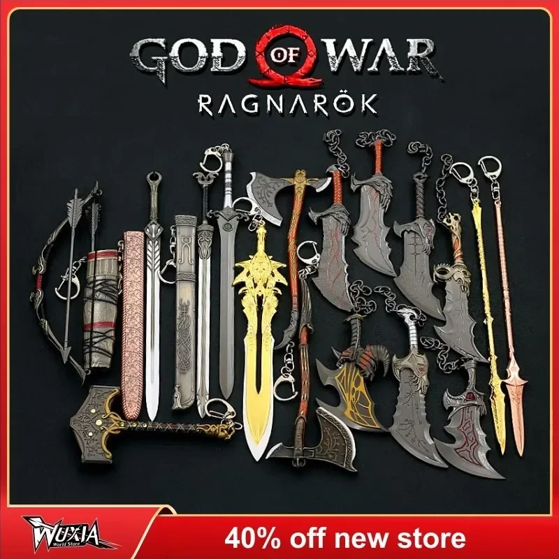 20cm Blade of Olympus God of War 2 Kratos Metal Sword Replica Miniatures  Game Peripheral 1/6 Doll Equipment Accessories Ornament