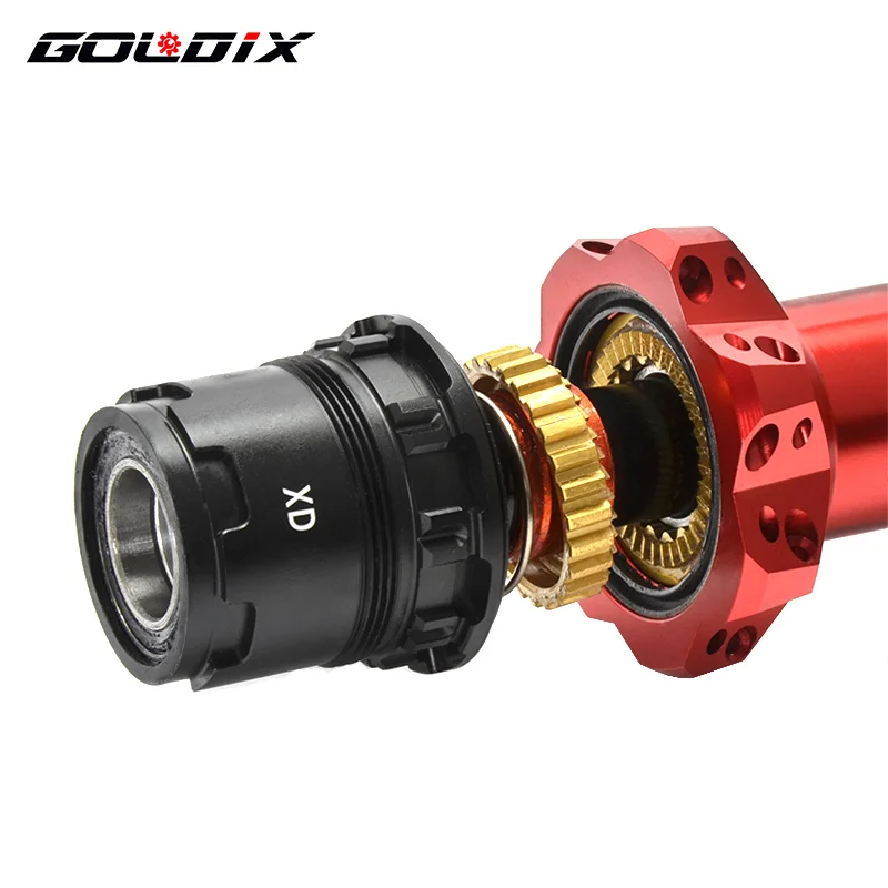 GOLDIX 240 EXP 180 MTB Bike 28H Naben Center Lock Disc Brake In Front 110*15 Rear148 *12mm Ultra Light DT 180 MTB Hub