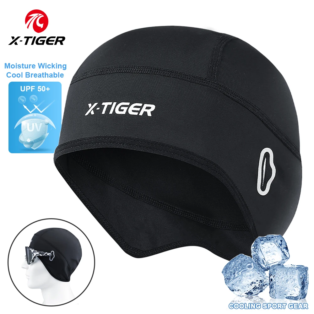 X-TIGER Cykelkeps Vindtät Sol UV-skydd Skidkeps Löpning Motocykel Ridmössa Män Kvinnor Road MTB Cykel Cykling_voghion.com