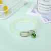 Luminous Cat Necklace Glowing Small Dog Cat Collar Anti-Loss Fluorescent Silicone Cat Bell Collar Neck Ring Pet Cat Accessories 5