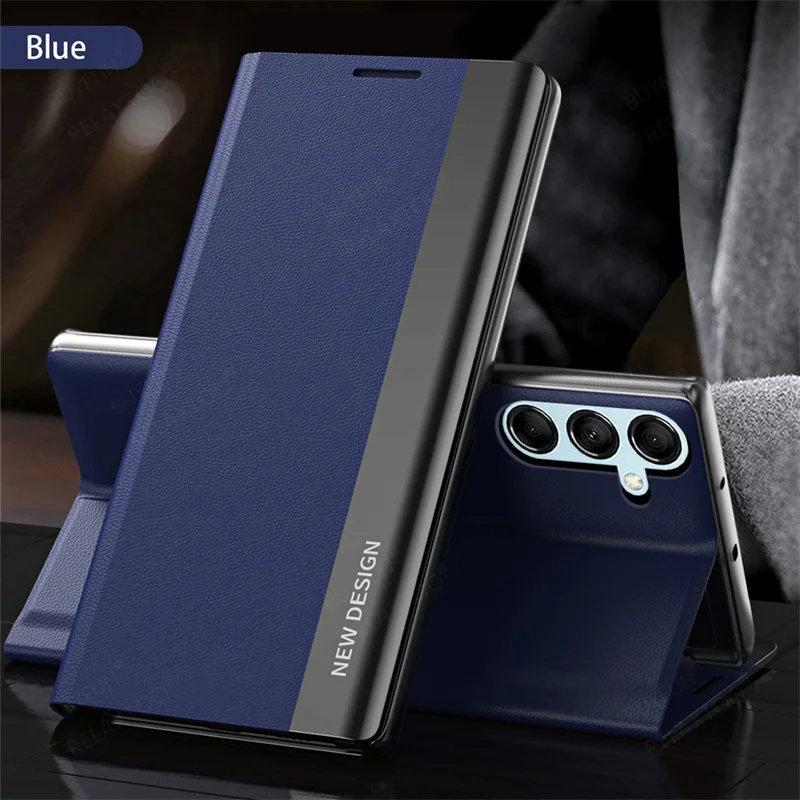 Leather Flip Case - Sleek Protective Cover