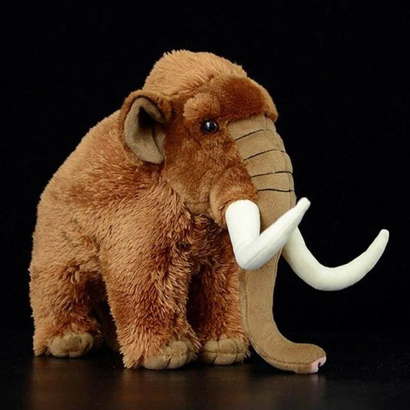 Cute Mammoth Plush Toy 20cm 27cm Animal Plush Doll Birthday Gifts for Kids Shopping Mall Doll shopping mall price tag display stand supermarket price display stand supermarket accessory