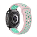 Pink teal green
