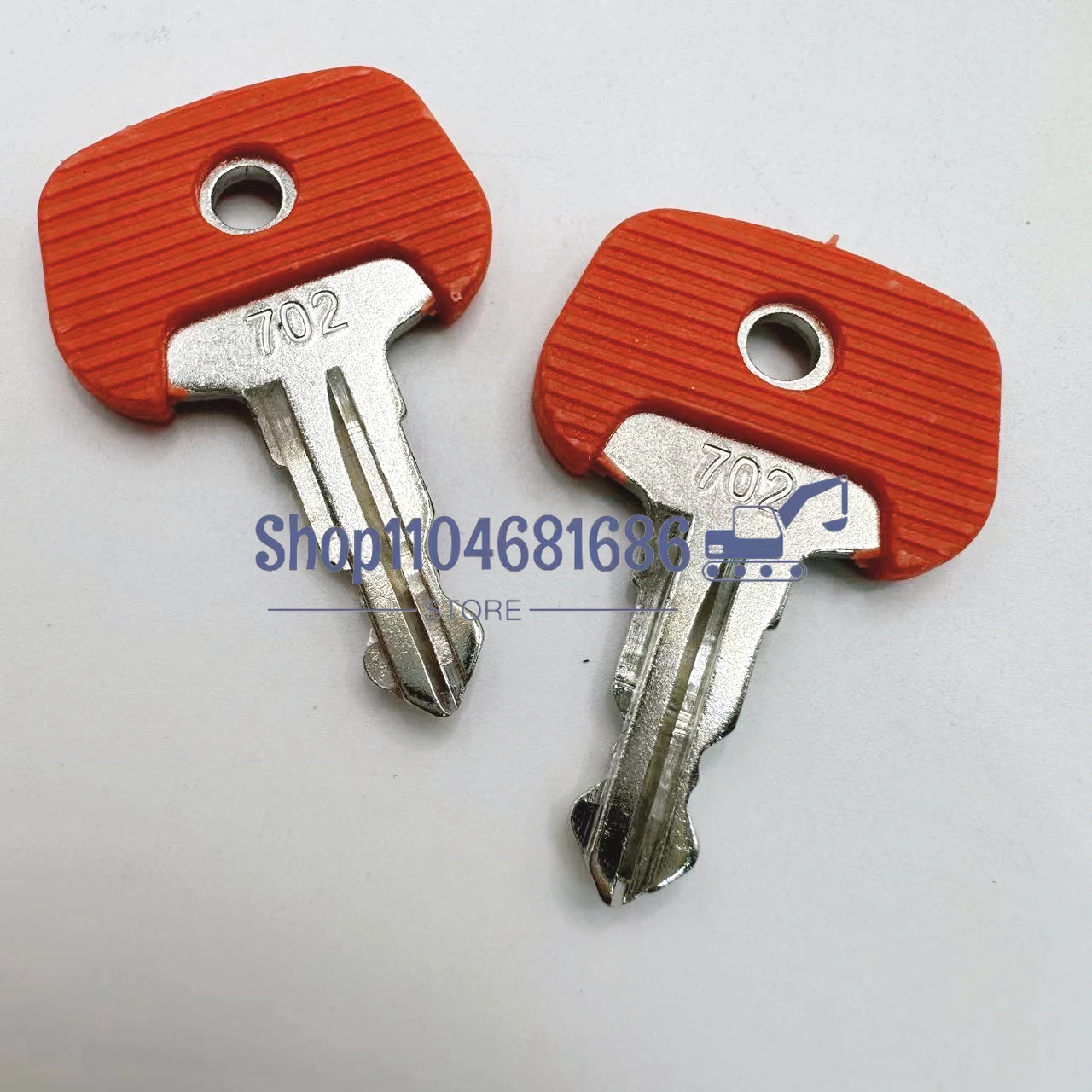 1/3/5/10pcs 702 Red Key Power Start Key Manual Electric Hydraulic Forklift 26906870