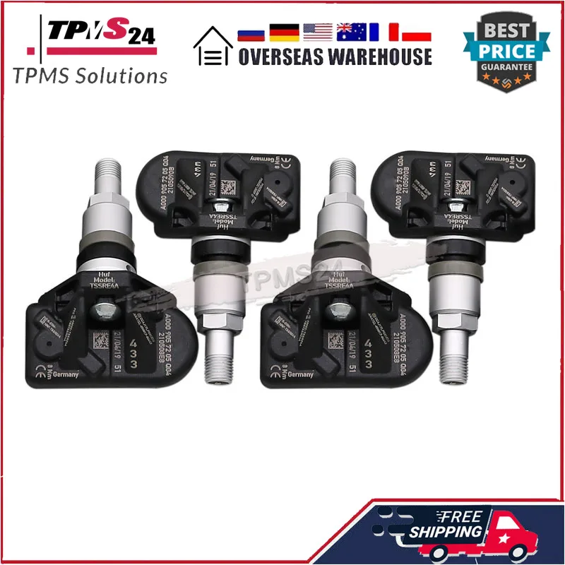 ޸   TPMS Ÿ̾ з , A0009057205, 2019-2020, 1500 2500, 433Mhz, 4 