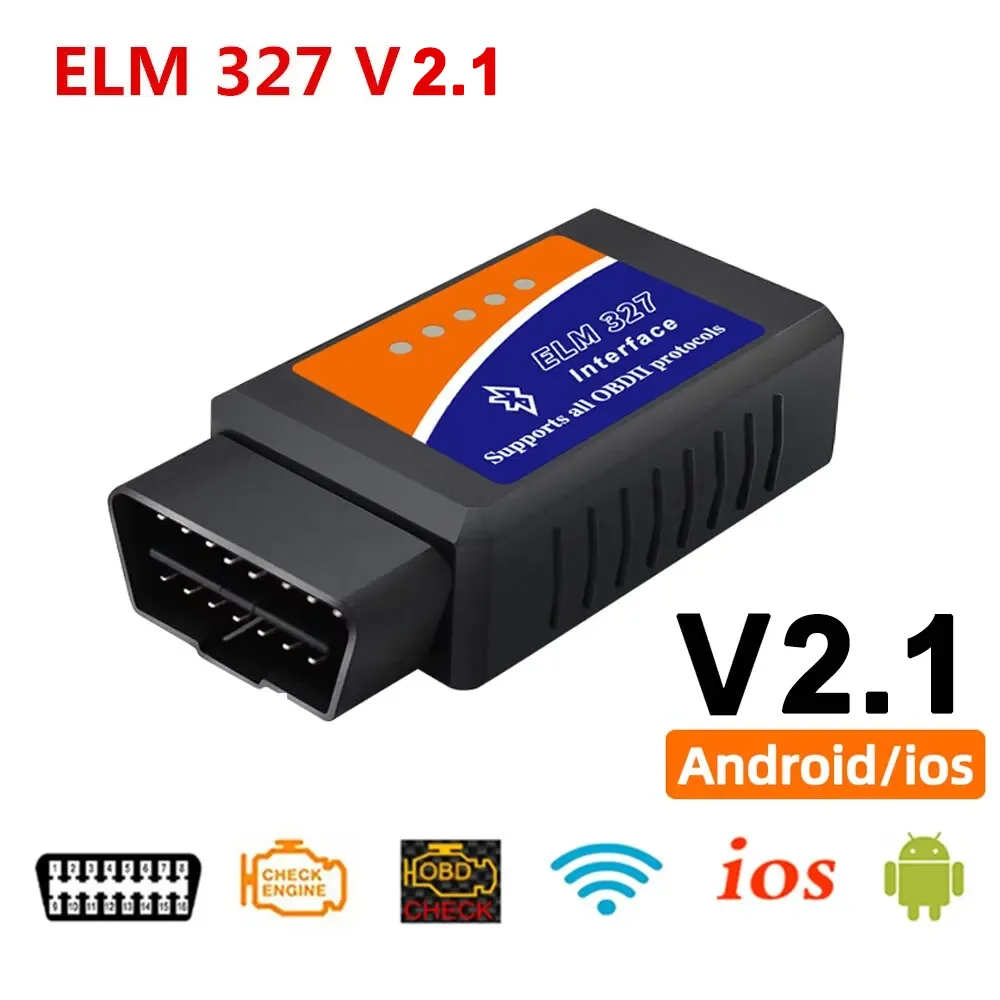 ELM327 V2.1 OBD2 Scanner TR6260S1 BT/Wifi ELM 327 OBD Car Diagnostic Tool For Android IOS PK Vgate Icar2 Code Reader obd2 scanner