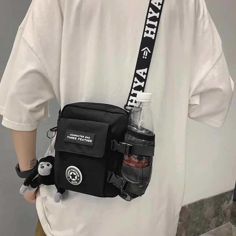 New Fashion Trend Chest Bag Mobile Phone Pack Purse Grocery Bag Waist Bag Unisex Small Shoulder Bags Casual Crossbody Chest Bag