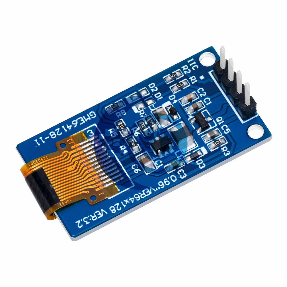 【Trending】 0.96 inch OLED display 64×128 LCD module SSD1107 LCD 0.96 "OLED Vertical screen module for arduino.