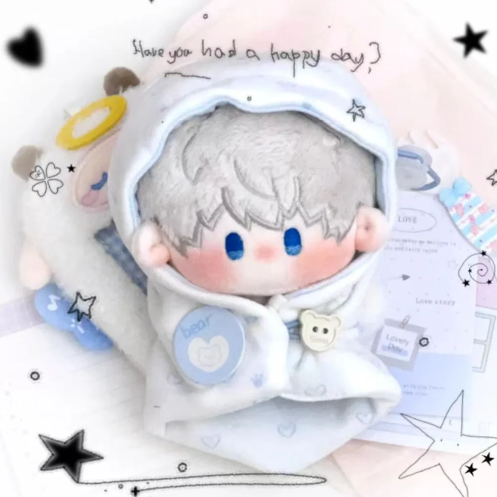 Swaddling 10cm Cotton Doll Swaddling Clothes Cloak Little Blanket 10cm Doll Clothes Lovely Funny Doll Dress Up Set