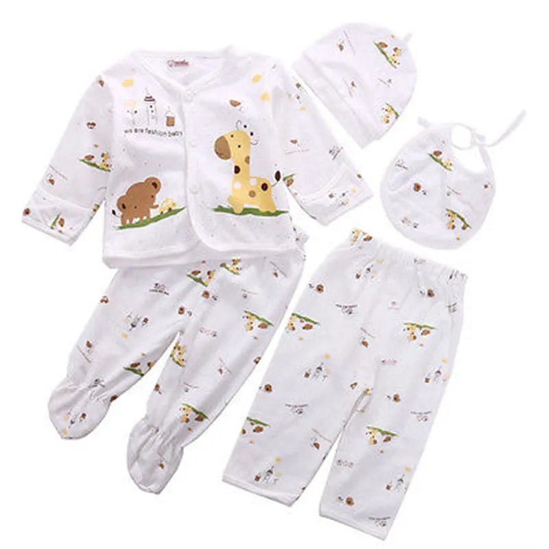 Newborn Cartoon 5-Piece Set 1