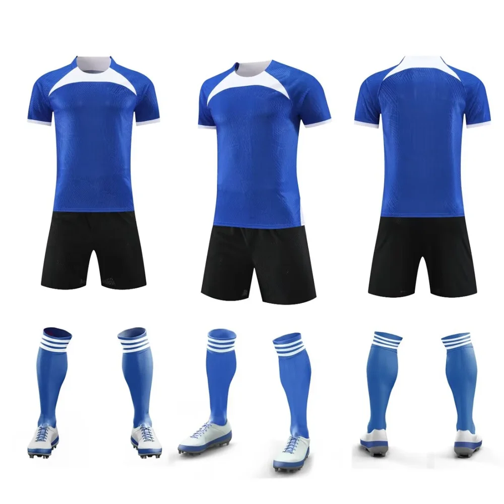 NEW 24/25 boy girl Fans Football shirt men and kids home away games Soccer Jerseys kits Short Sleeve uniform training wear9008