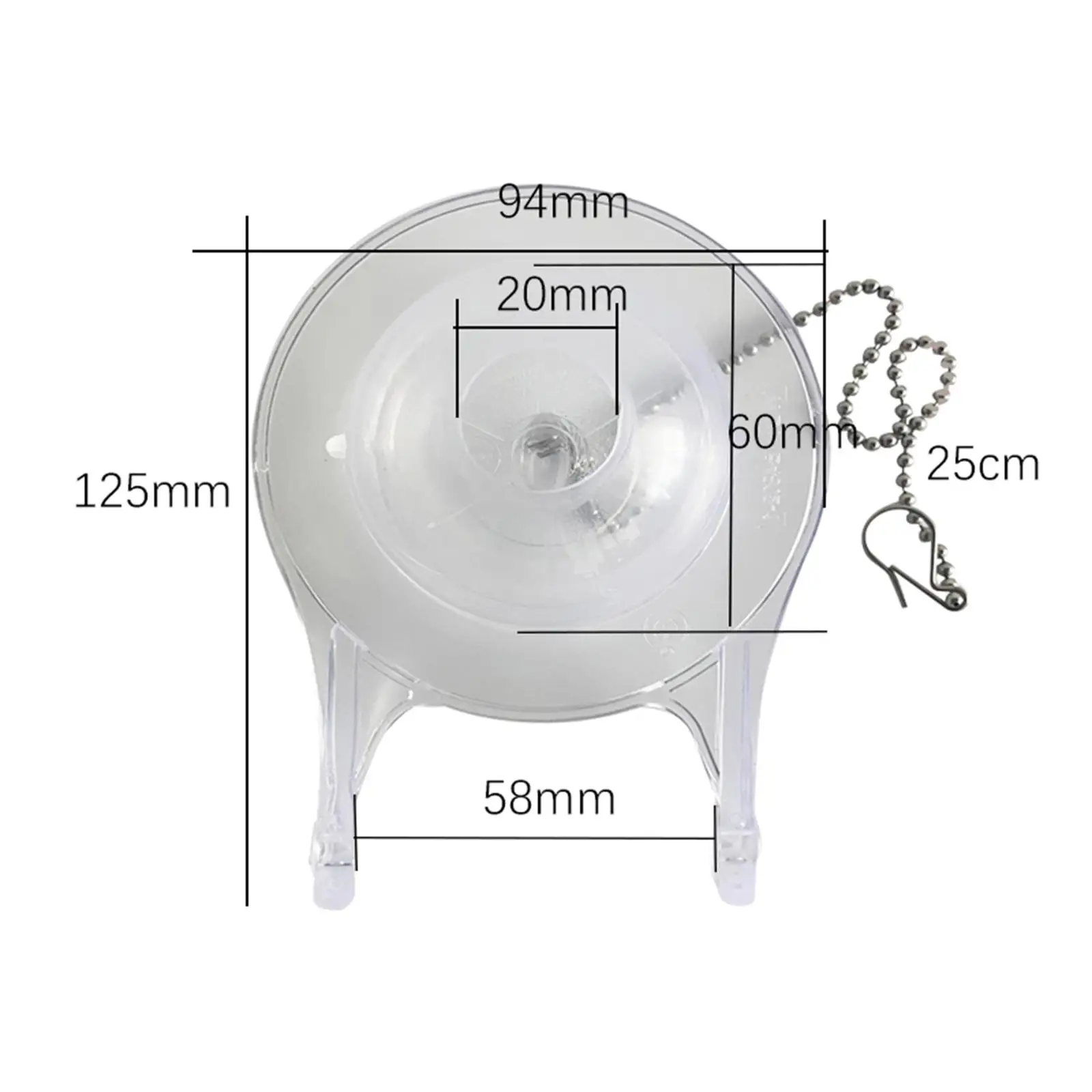 Toilet Tank Accessories 3 inch Toilet Flapper Replacement Portable for 3 inch Flush Valves Water Saving Toilet Stopper Flapper