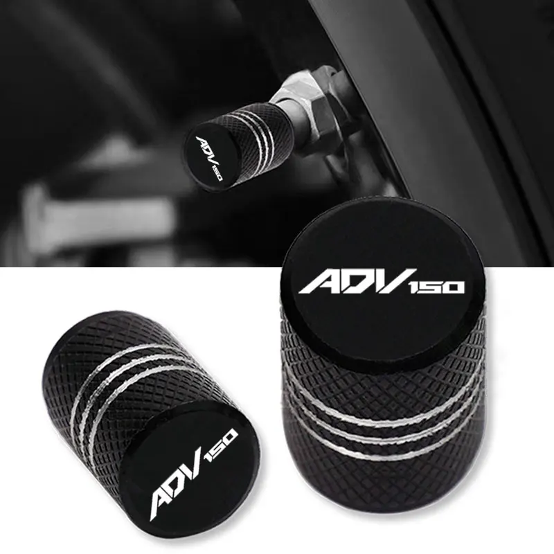 

For HONDA ADV150 2019 2020 2021 ADV-150 ADV 150 Motorcycle Scooter Accessories CNC Tire Valve Air Port Stem Cover Cap Plug Fit