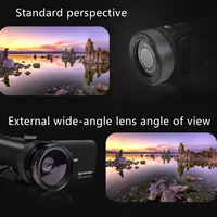 Caméra vidéo professionnelle HD 1080P, caméscope avec Microphone
