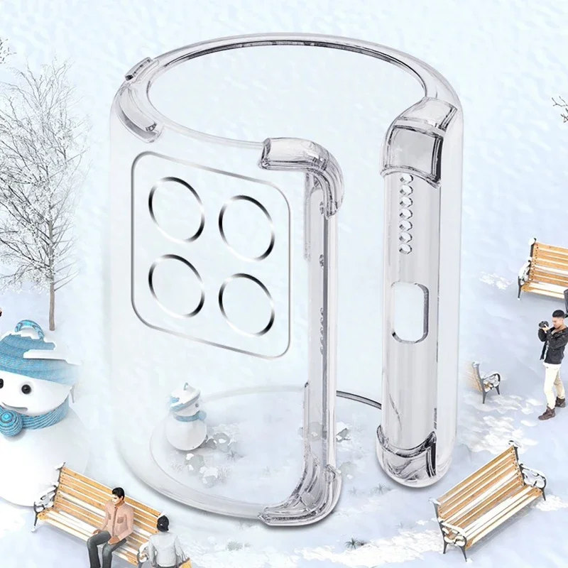 Crystal Clear Shockproof Air-Cushion Case - Transparent Anti-Slip TPU Shell