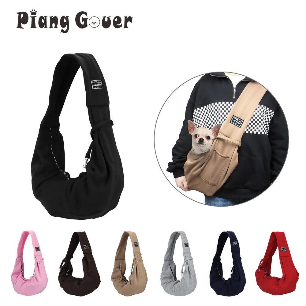 Portable Pet Shoulder Bag with Phone Pocket – Travel Handbag for Dogs & Cats 1
