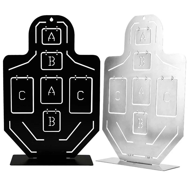 TacticalStainlessSteelFrameTargetAutomaticReboundPracticeAim