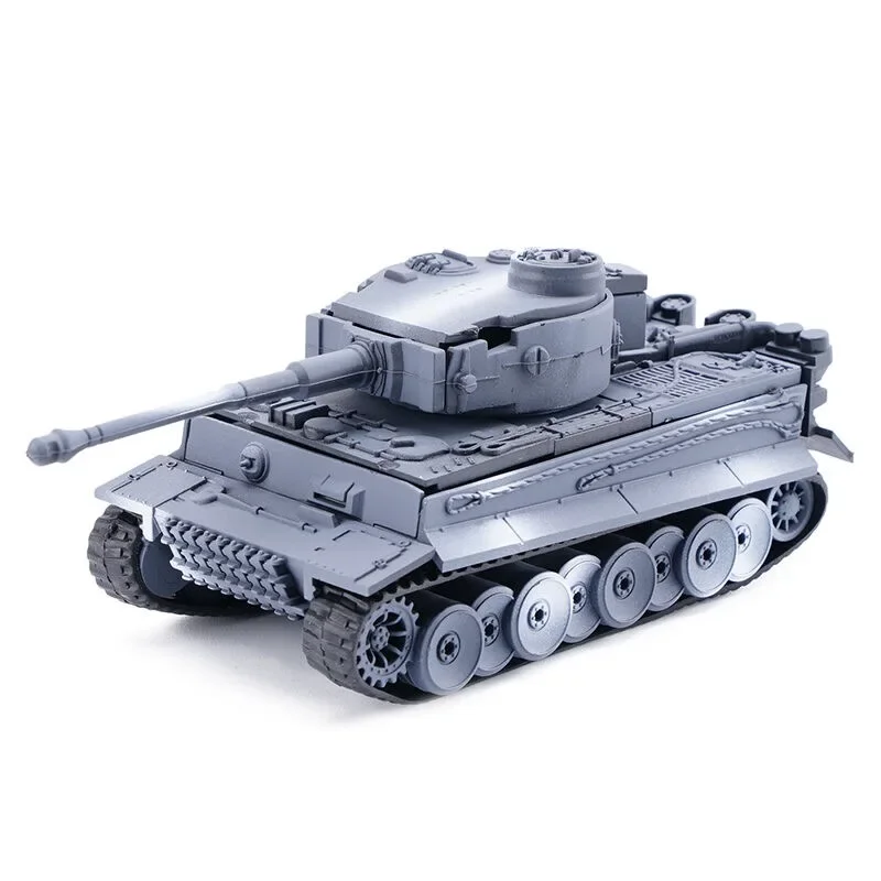 4D Building Block WWII German Tank Military Assembly Set - 1:72 Simulation Model Toy Gift