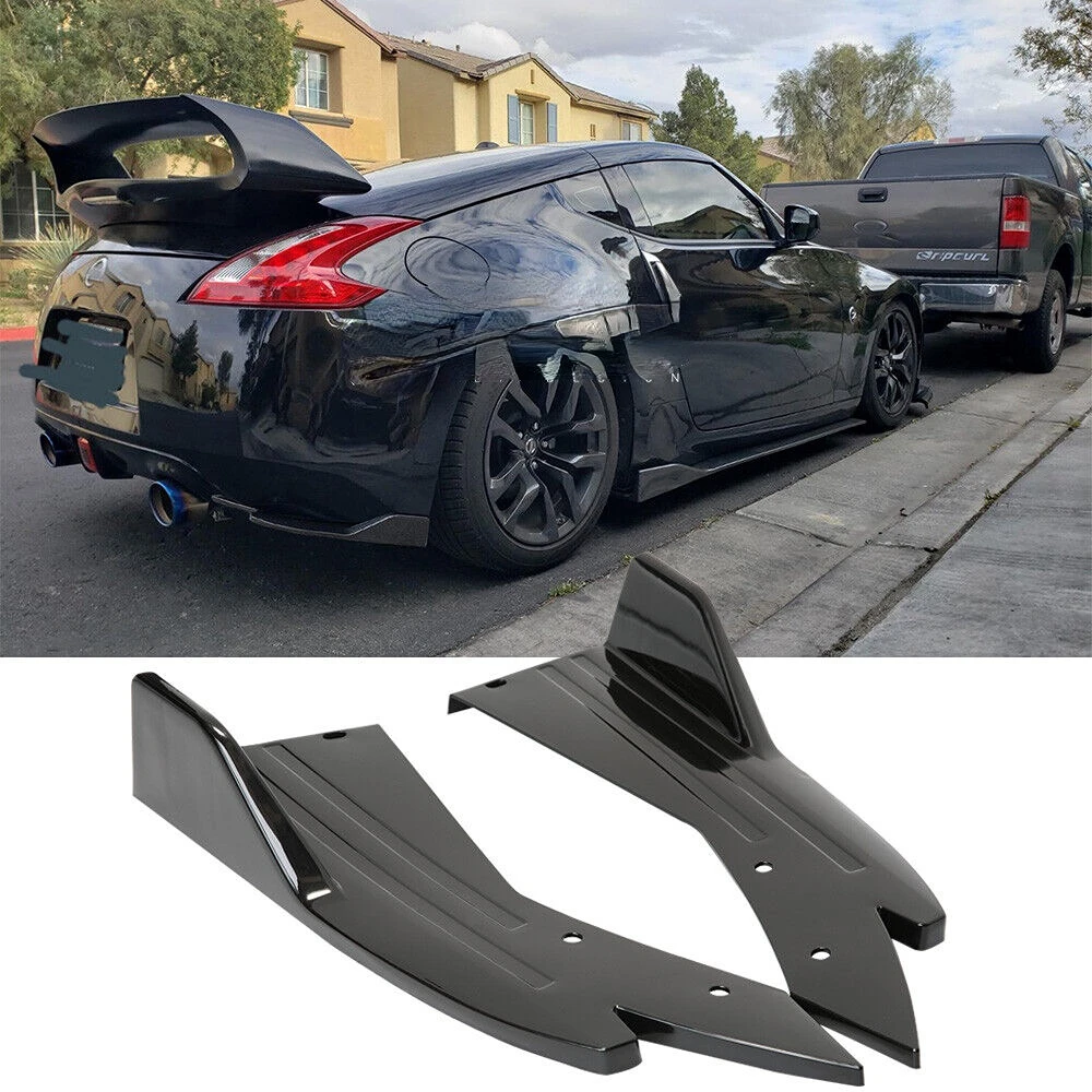 Laicy Car Paraurti Posteriore Spoiler Lip Splitter Diffusore Body Kit Gonna Laterale Copertura Protettiva Per Nissan 350Z 370Z 2010-2023