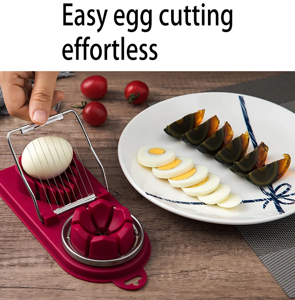 Multipurpose Stainless Steel Egg Cutter Wire Egg Slicer for Hard Boiled  Eggs Kitchen Accessories Kitchen Gadgets and Accessories - AliExpress