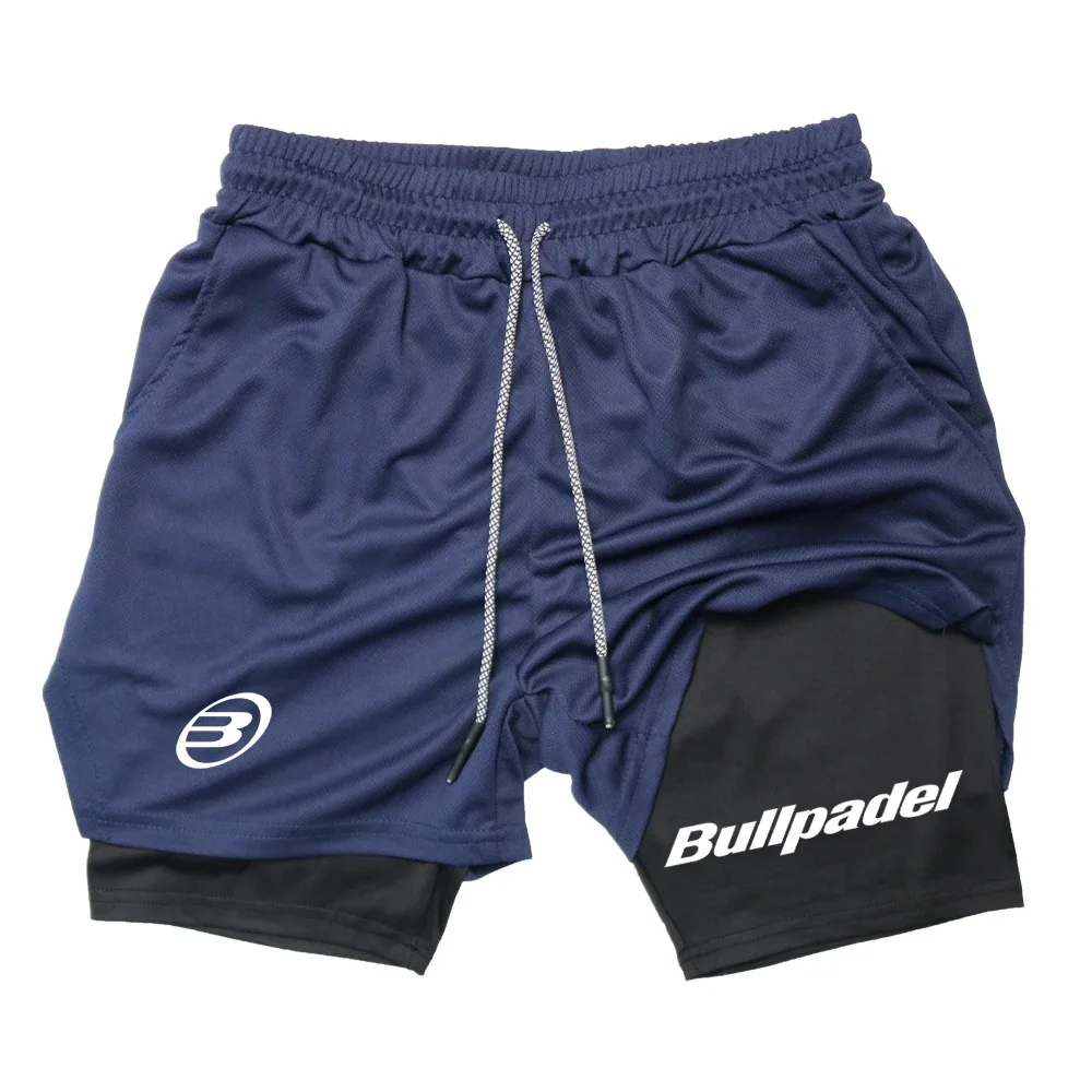Men's Breathable Padel Sports Shorts, Badminton Tennis Shorts, Outdoor Running Sportswear, Quick Dry, Summer, New 4