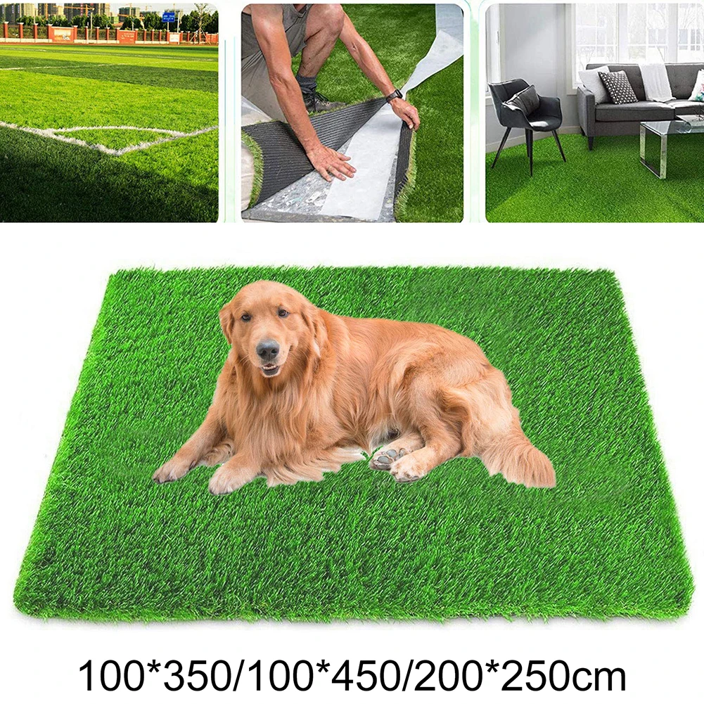 

Simulated Realistic Grass Mat Pet Lawn Mat Thickened Synthetic Fake Mat Suitable For Outdoor Garden Courtyard Landscape Dog Pet