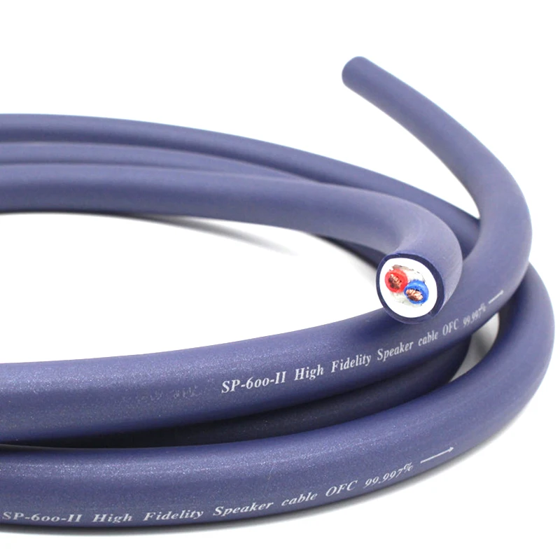 Audiophile Audio Bulk Cable Ofc Rame Fai Da Te Hifi Audio Amplificatore Altoparlante Filo 2 * 5.5Mm ² 16Mm