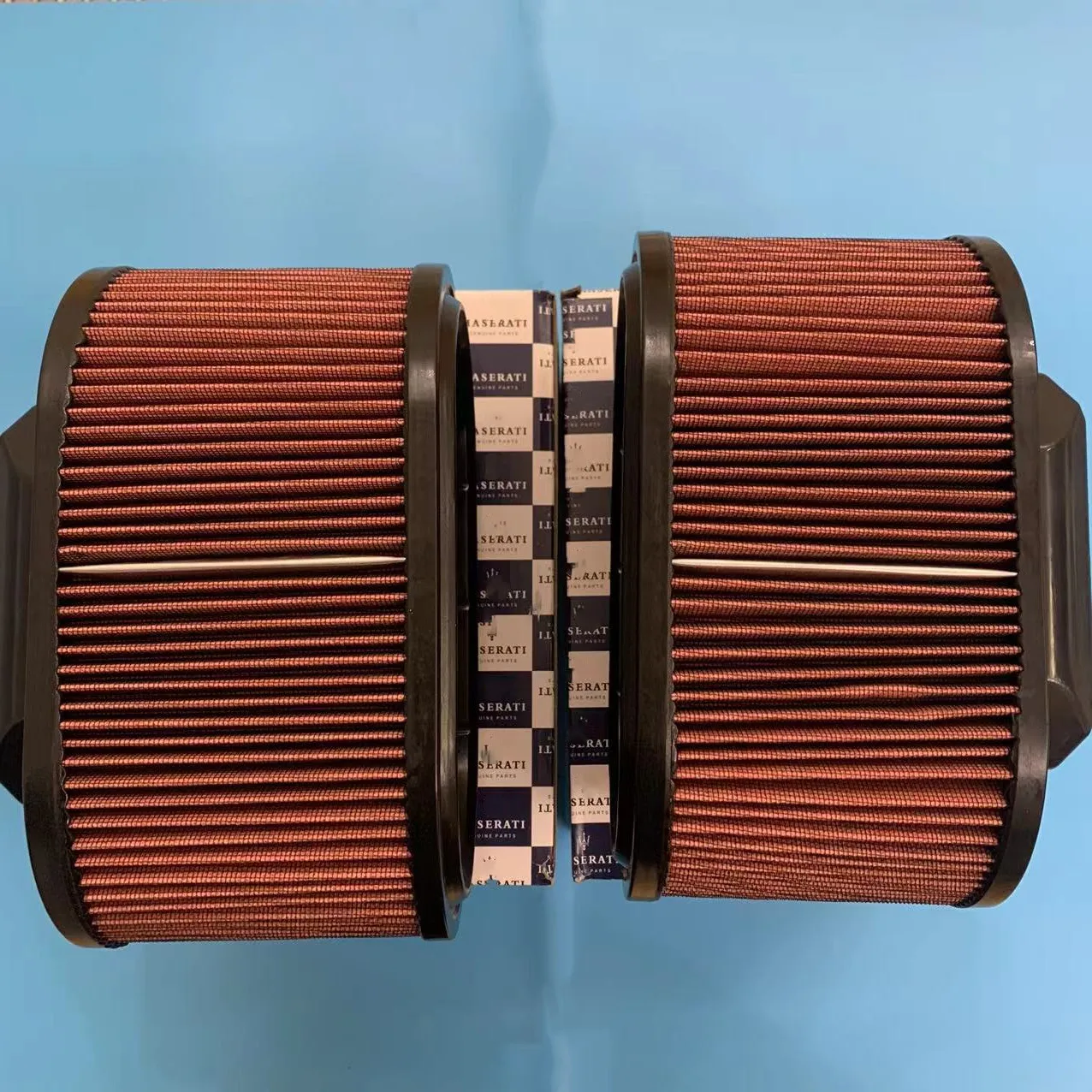 2PCS Performance High Flow Air Filter 670001545 For Maserati Ghibli Quattroporte Levante 3.0L 2014 2015