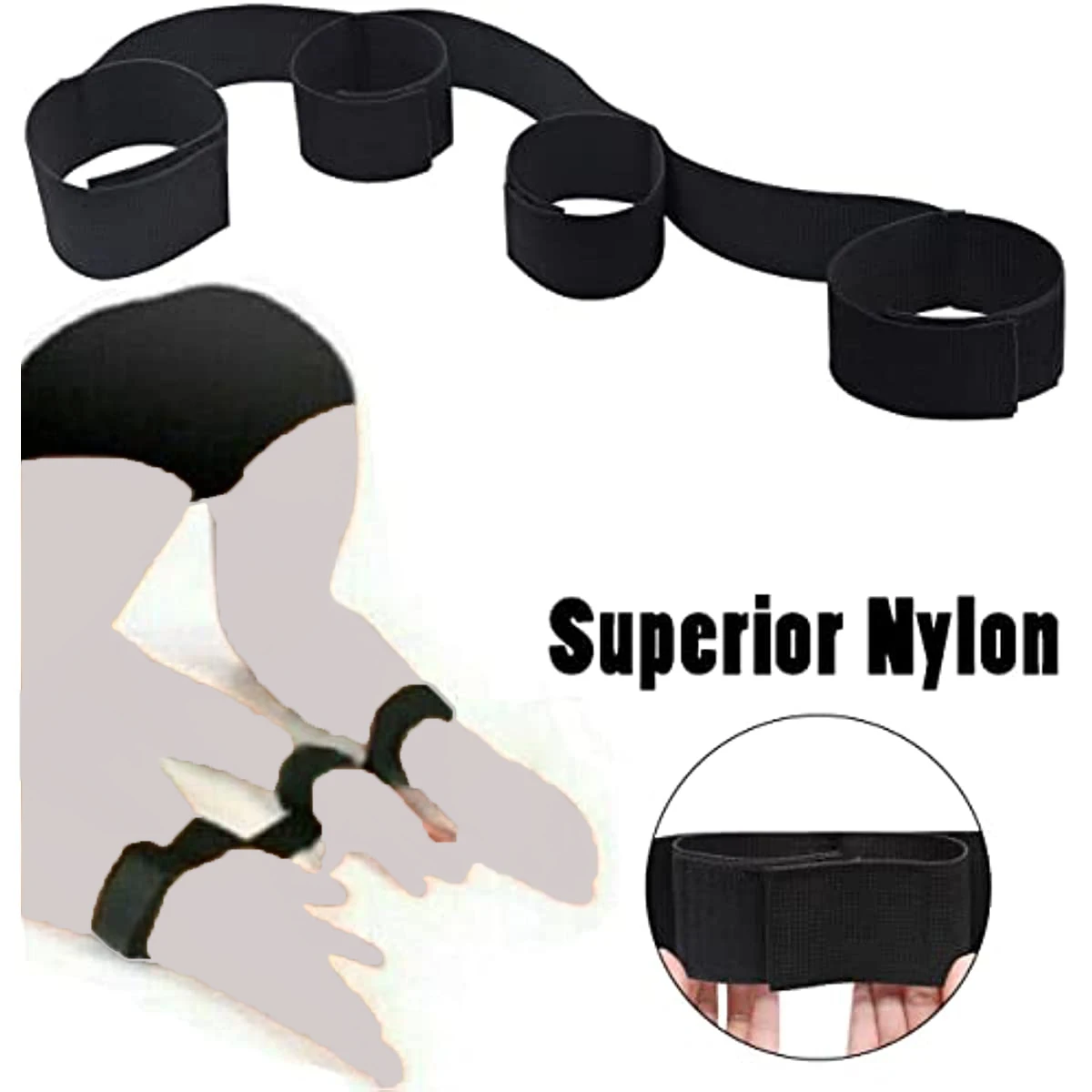Sex Toys BDSM Bondage Set With Handcuffs Ankle Cuffs Adjustable Straps