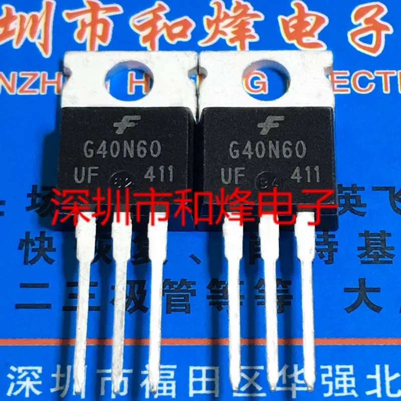 

5 шт.-10 шт. G40N60UF SGP40N60UF TO-220 600V 40A в наличии, новый и оригинальный