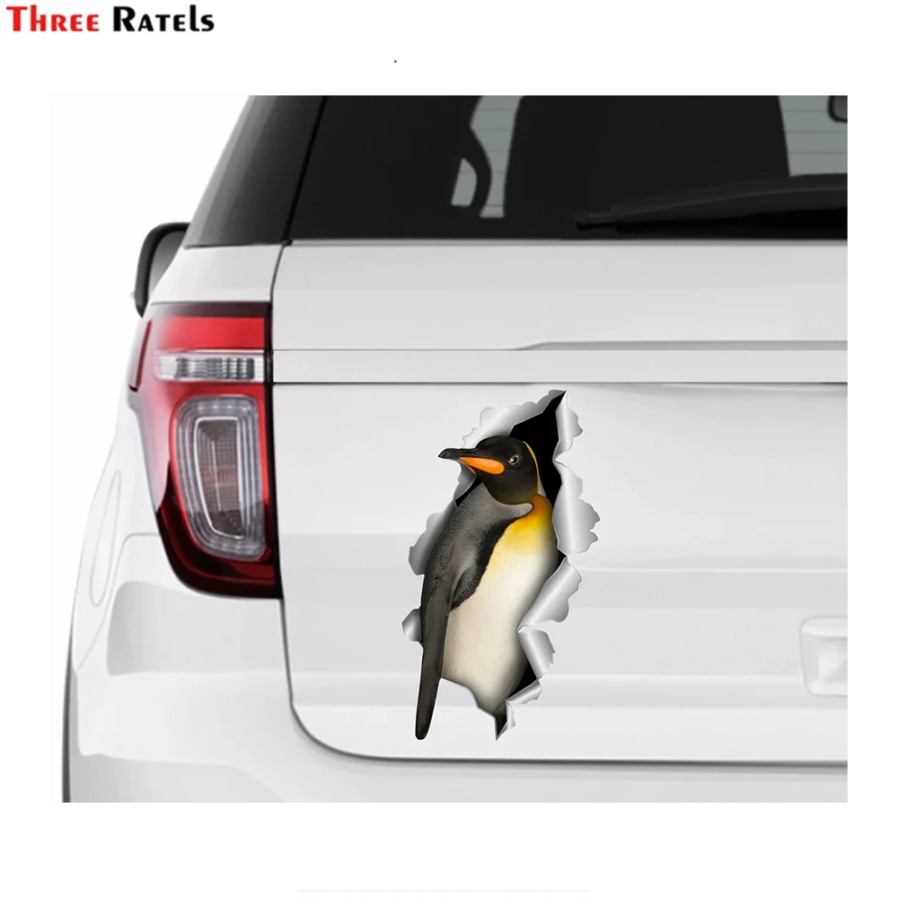 Trois Roats Fc655 Fauve Bouledogue Français, Autocollants De Voiture, Dessin Animé, Accessoires De Pare-Chocs Imperméables