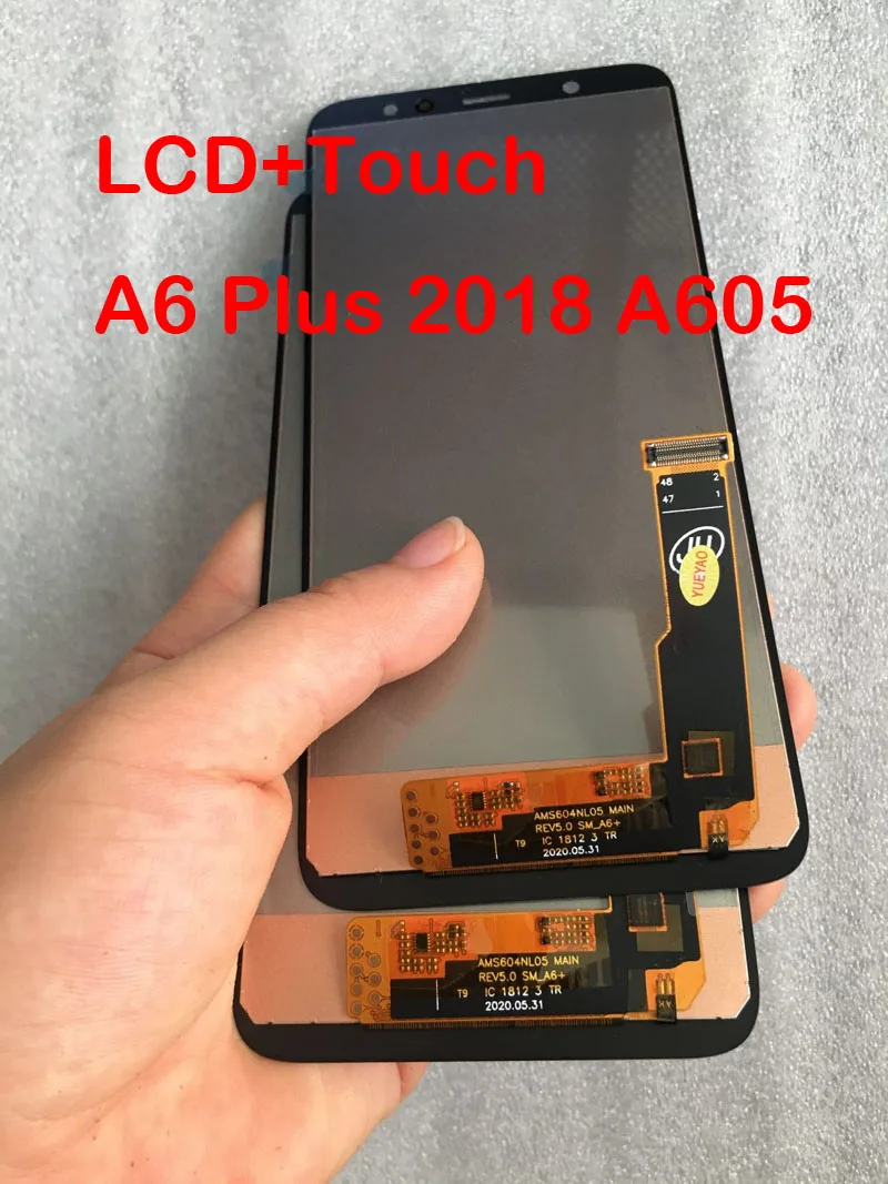 Display Screen For Samsung Galaxy A6+ A6 PLUS A605 SM-A605 A605F A605FN ...