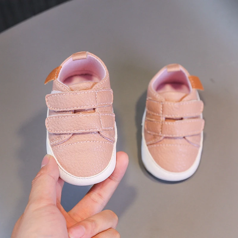 Baby Shoes Newborn Boys Girls First Walker Kids Toddler Pu Leather Soft Sole Sneakers 0-18 Months baby shoes children sports shoes