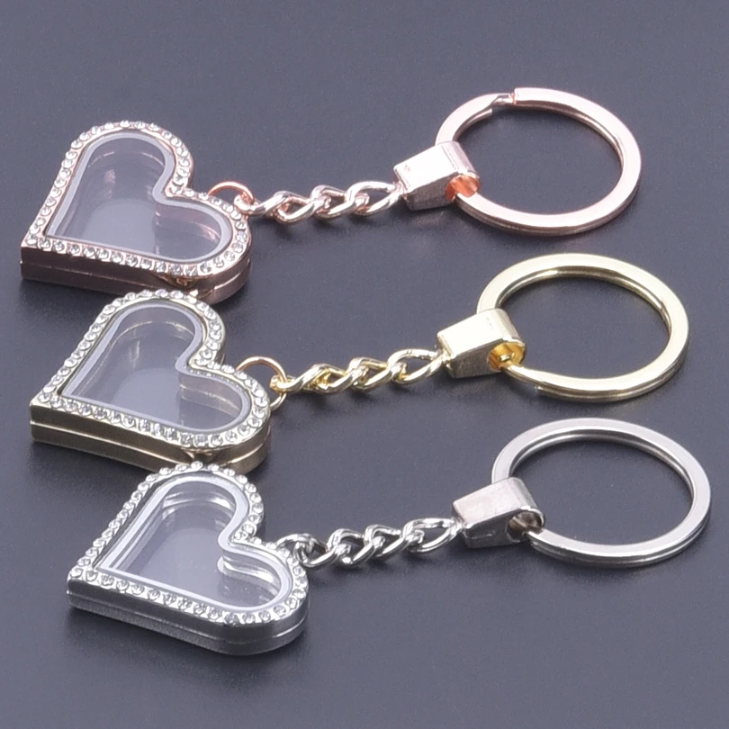 Women Magnetic Heart Charm Multi-function Fashionable Magnetic Keychain For  Key Decoration