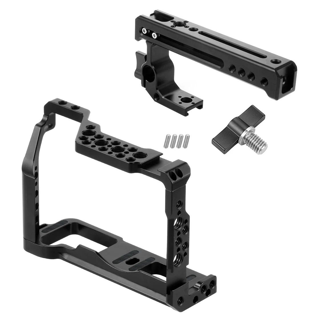 Xt3 Voll kamera käfig Rig Top Griff Griff für Fujifilm xt2 X-T3 X-T2 DSLR Video Schutz Stativ Halter Mount Vlog Stabilisator – Detail 10