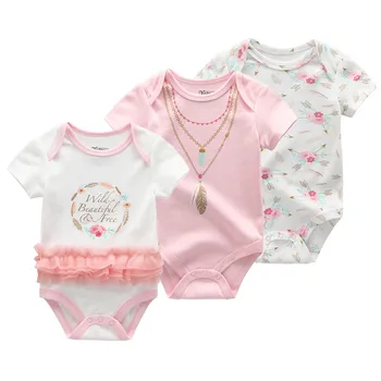 Cartoon Baby Bodysuit Set 1