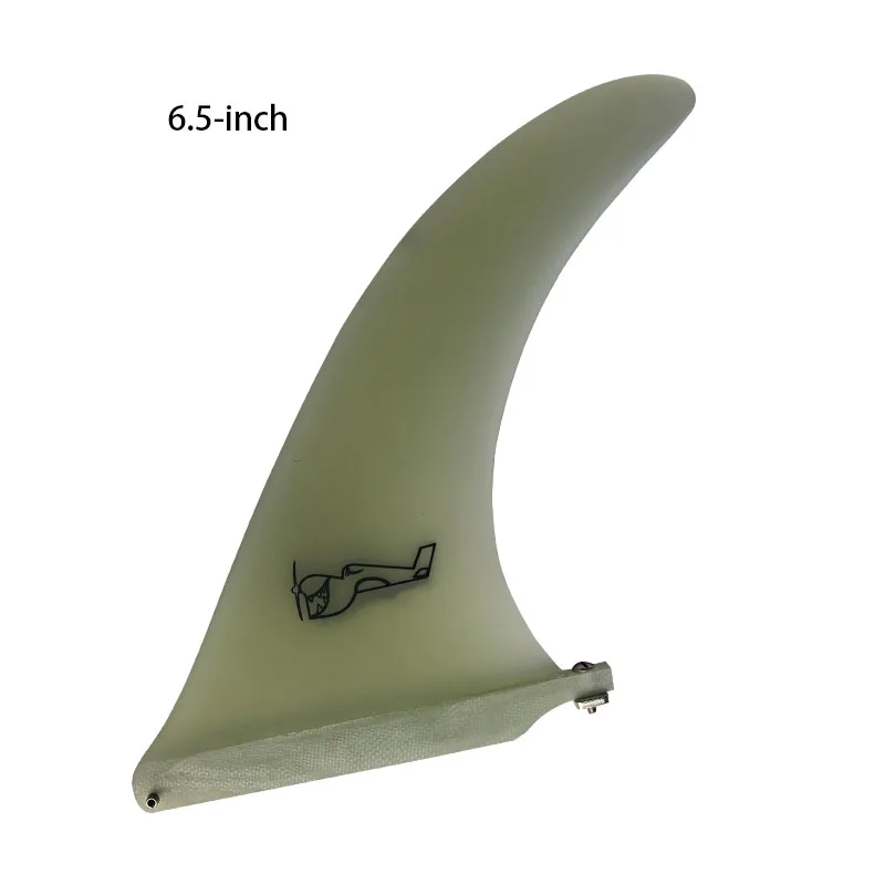 Surfboard fin, single fin, 6.5&ldquo;, 7&ldquo;, 7.5&ldquo;, 8&rdquo;, 8.5&ldquo;, 9&ldquo;, 9.75&ldquo;, 10&rdquo;, 10.5&rdquo;, Fiberglass natural color
