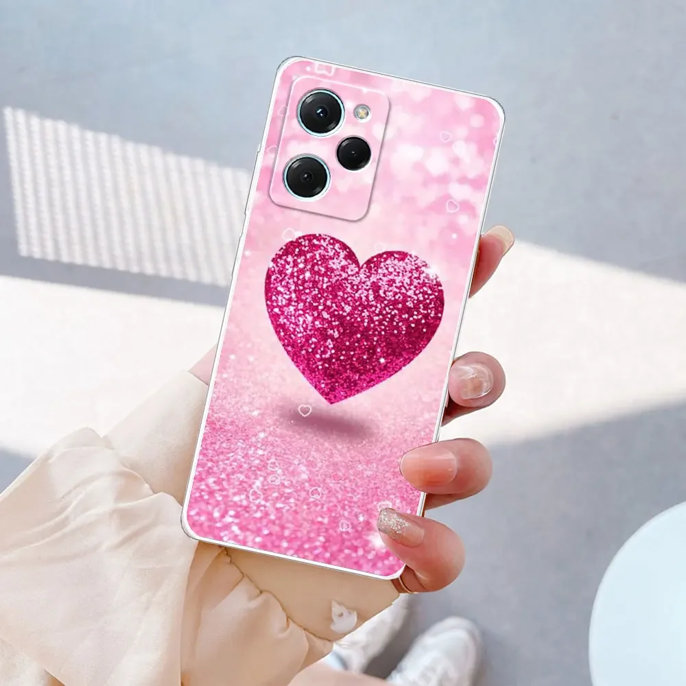 Marble Painted Clear Silicone Case with Bumper