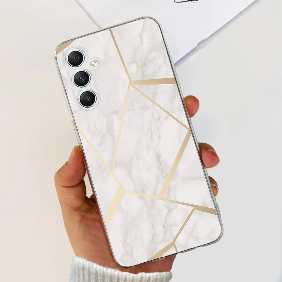 Cute Cat & Flower Design Soft TPU Silicone Clear Phone Case - Luxury Bumper Cover
