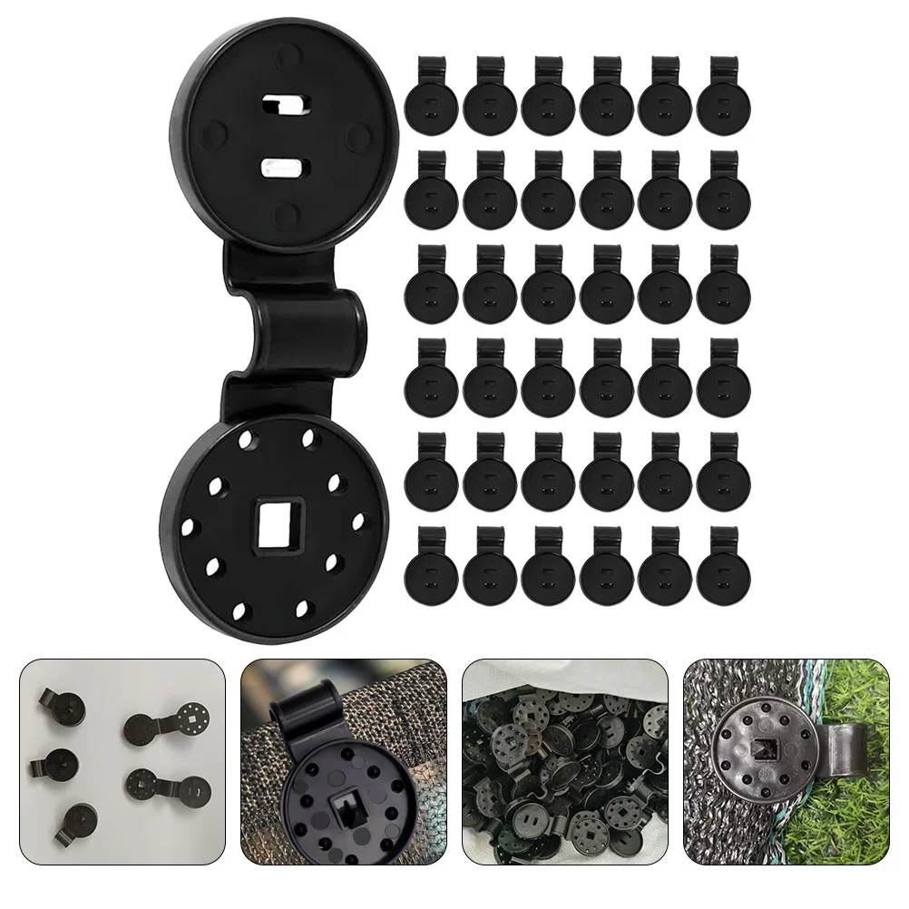 20 Pcs Shade Net Clip Garden Clips for Netting Sun Protection Cloth Plastic Heavy Duty Greenhouse plastic clips