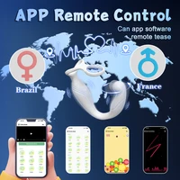 App-Steuerung, Vibrator für Männer, Prostata-Massagegerät, Dual-Penisring, Penisringe, Anal, vibrierender Buttplug, Analsexspielzeug für Männer 5